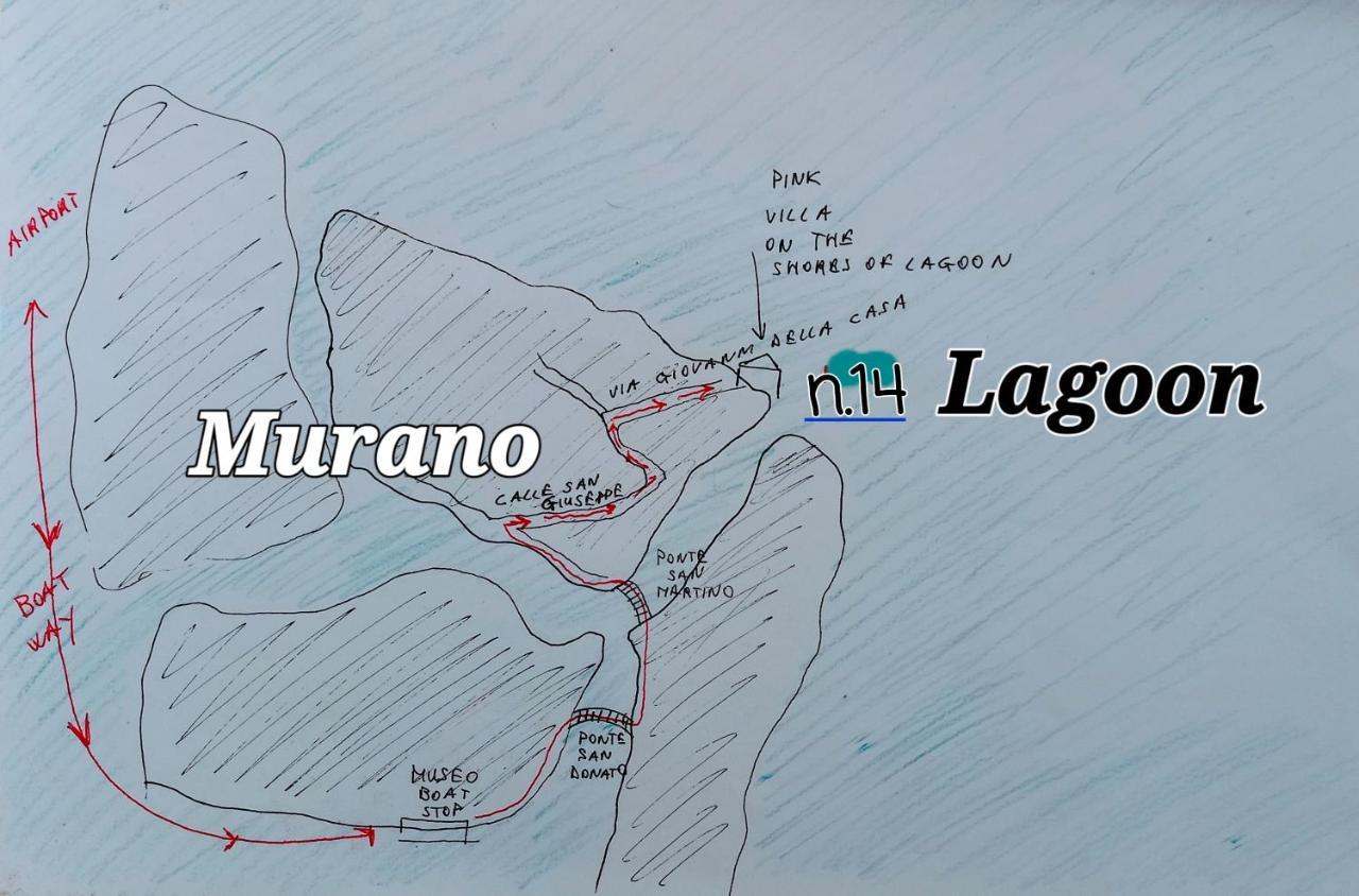 L' Incantevole Paesaggio Della Laguna Di Murano Eksteriør billede